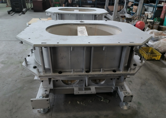 Electric melting furnace for brass water meter production