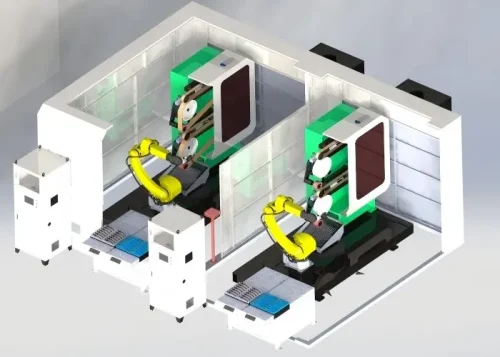 Door Handle & Plate Grinding & Polishing Robot