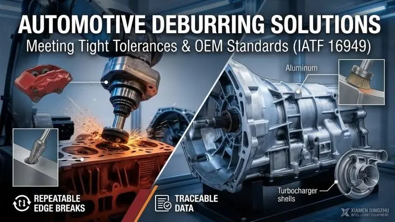 Automotive Deburring Solutions: Meeting Tight Tolerances & OEM Standards (IATF 16949)