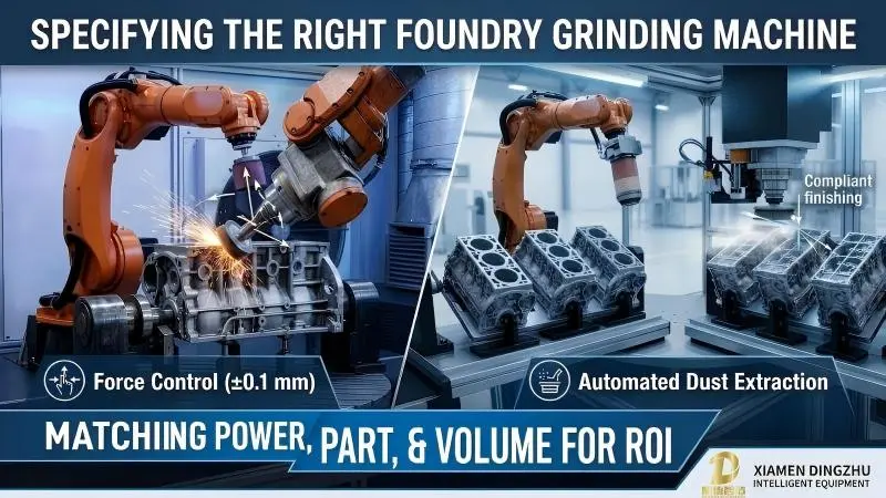 Automatic Grinding Machine for Foundry