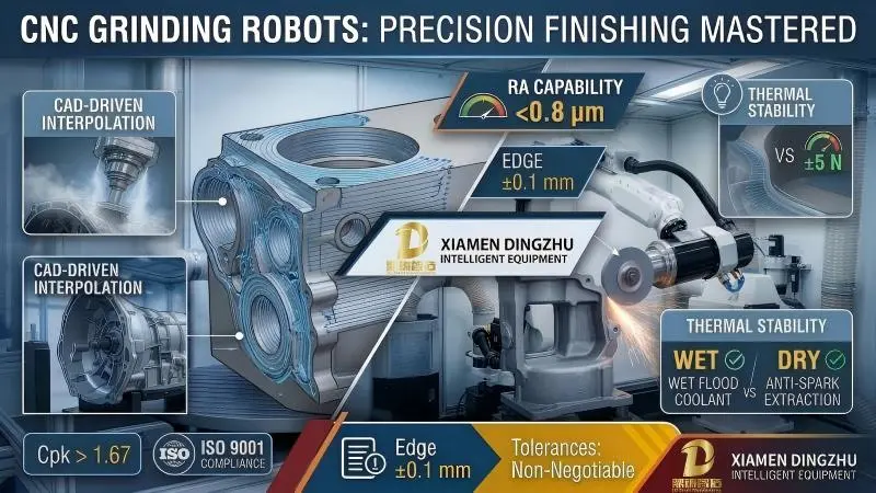 CNC Grinding Robots: Precision Finishing Mastered-DZ