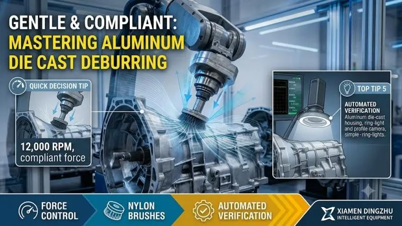 Deburring Solutions for Aluminum Die Castings: Top Tips
