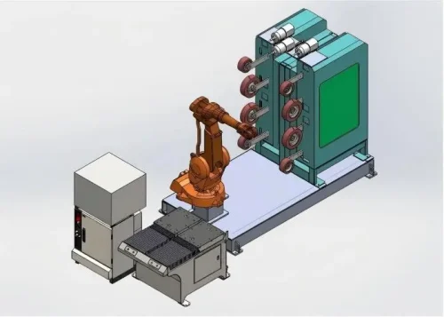 ABB Robot Automatic Deburring Machine for Die‑Cast Parts