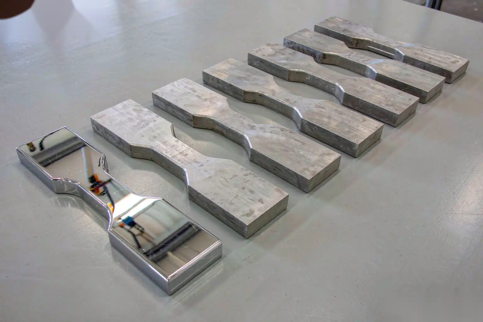 Placas de prueba de aleación de aluminio fundido para comparación de A356 y A380