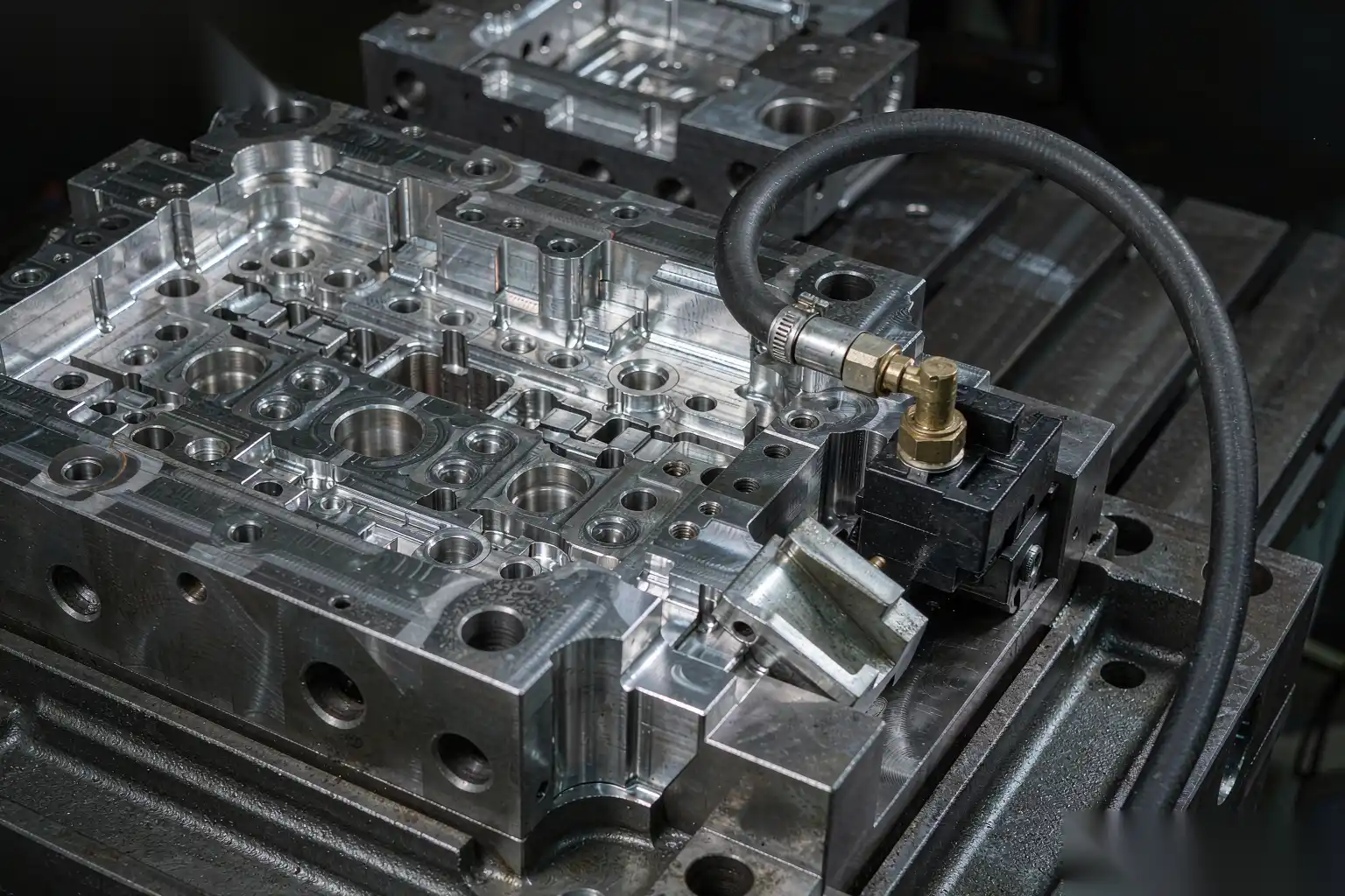 CAD design of a multi-station die-casting die with cores