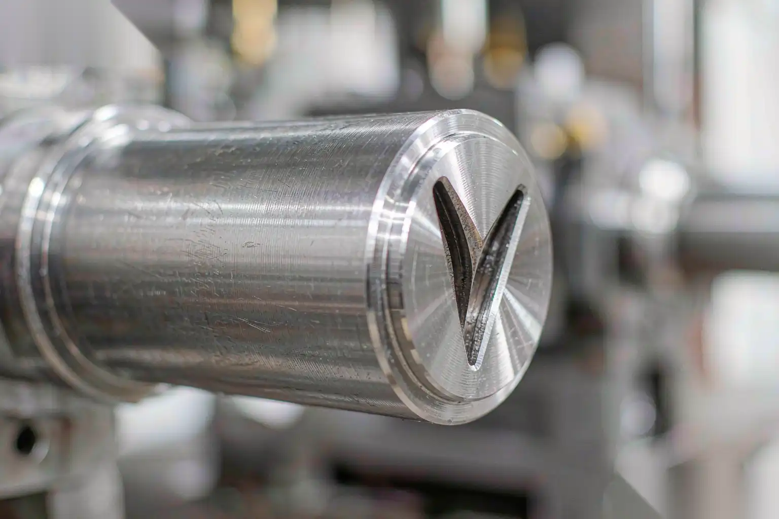 Machined water meter body with sealing face prepared
