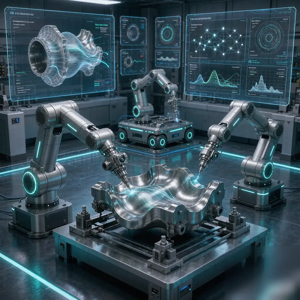 Futuro del Acabado de Metales: Tendencias en Automatización y Robótica — vista del proceso