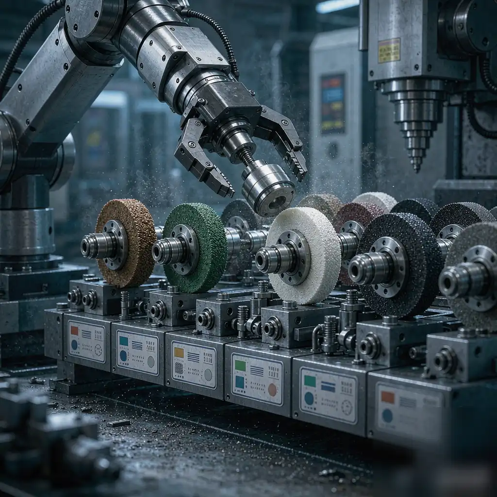 Selección de rueda de molienda para aplicaciones robóticas automatizadas — vista del proceso