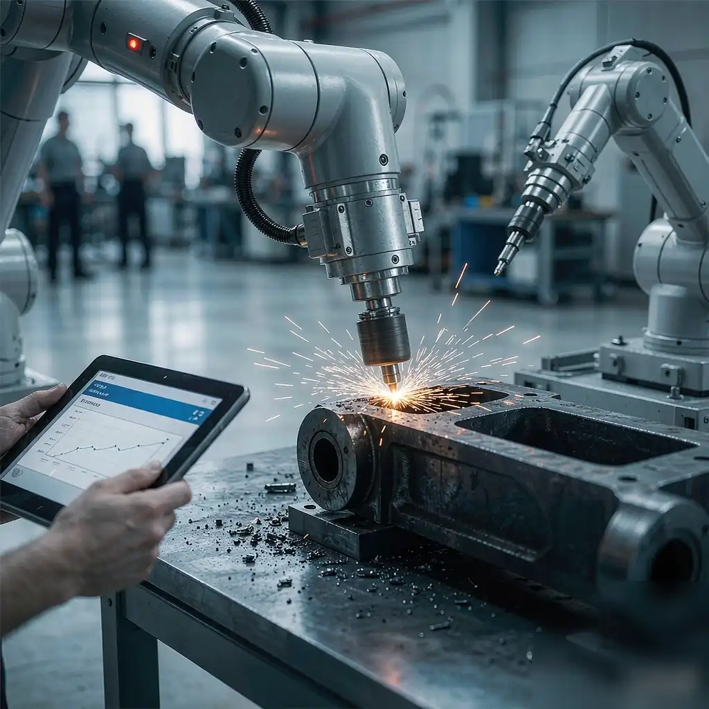 Costo de la máquina de rectificado robótico: Análisis de ROI para fabricantes — vista del proceso