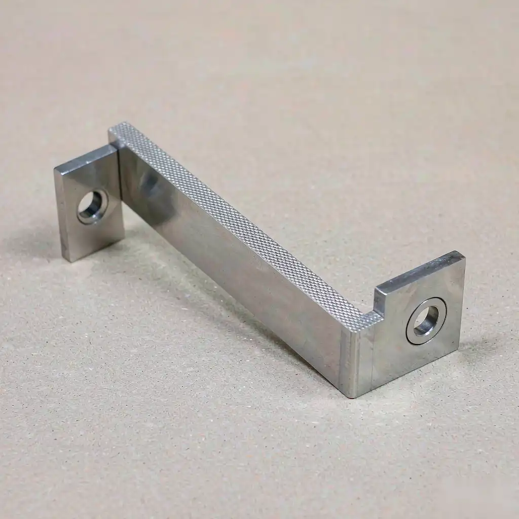 Finished marine grade stainless hardware showing a smooth uniform surface ready for passivation