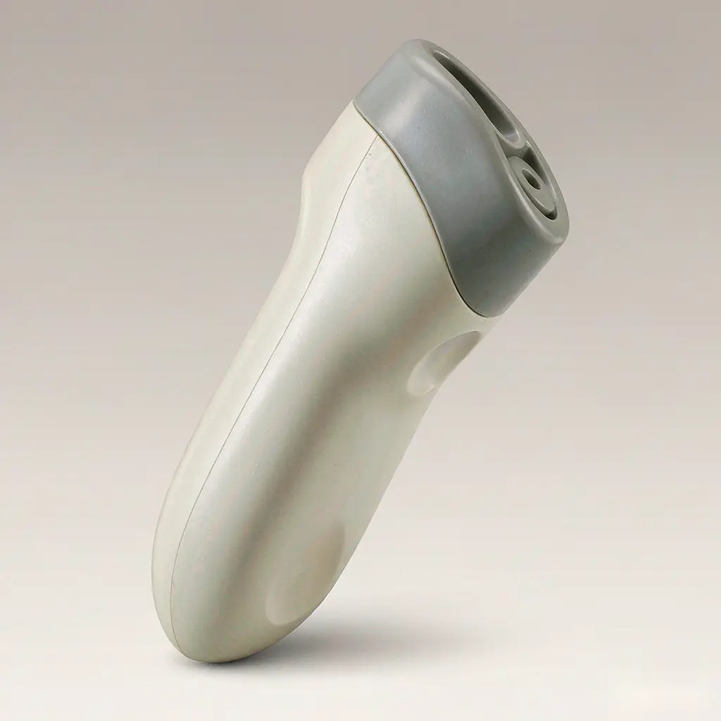 Finished medical instrument housing showing a smooth uniform surface with no pits or scratches
